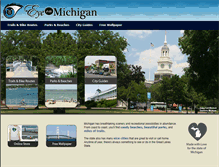 Tablet Screenshot of eyeonmichigan.com